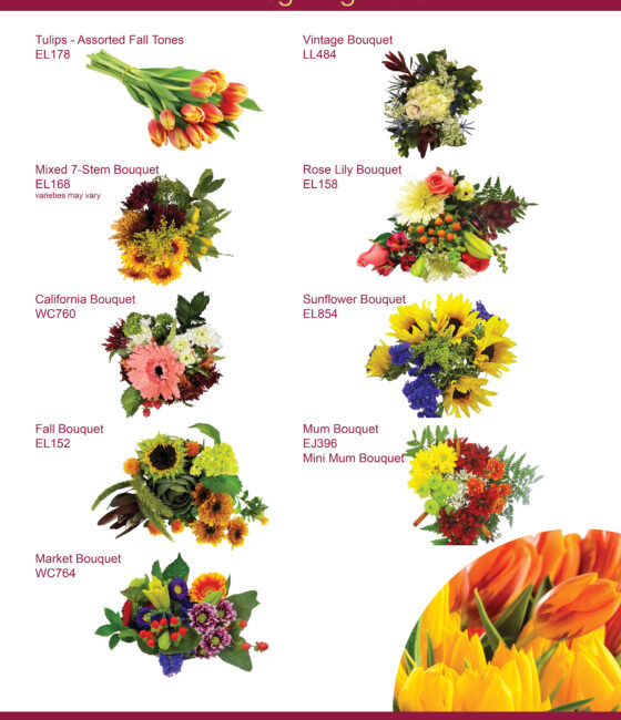 Thanksgiving Floral Pre order