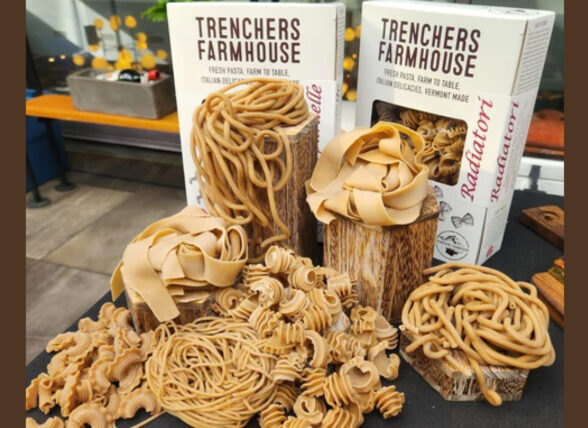 Trenchers Farmhouse Vermont Pasta boxes and pasta
