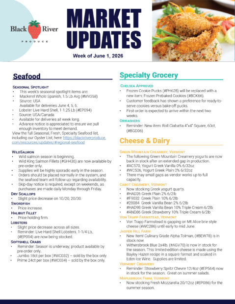 June BRP Market Updates